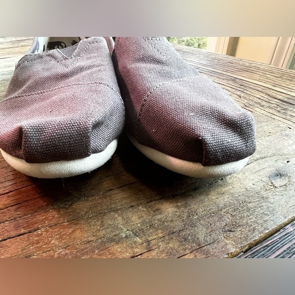 Toms Womens Classic Alpargata Heritage Ash Canvas001001B07-GREY Size 8 - Picture 5 of 5